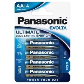   Panasonic EVOLTA AA ceruza 1.5V szupertartós alkáli elemcsomag LR6EGE-4BP