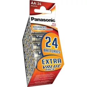   Panasonic Pro Power AA ceruza 1.5V szupertartós alkáli elemcsomag LR6PPG-24PD