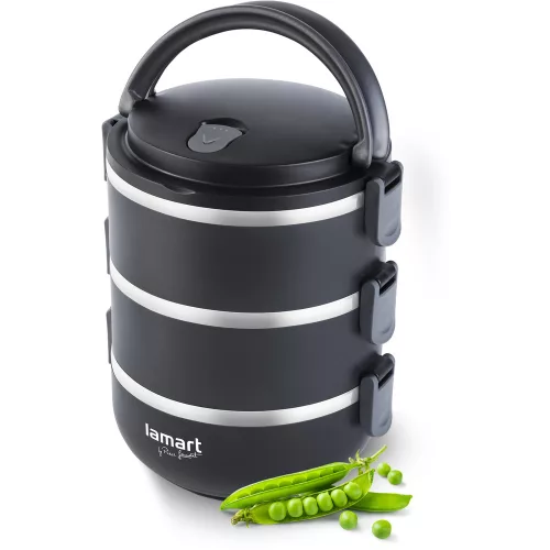 Lamart LT6023 thermo ételhordó 3részes
