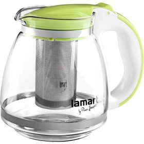 Lamart LT7028 teáskanna 1,5l zöld verre