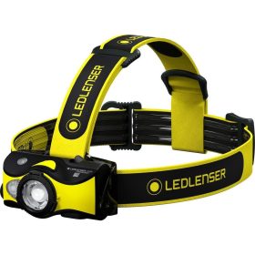   LEDLENSER iH9R tölthető ipari fejlámpa 600 lm Li-ion 2x14500 Battery Pack 3.7V