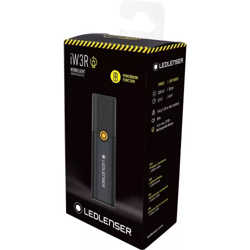 LEDLENSER iW3R tölthető munkalámpa és powerbank Li-ion / 4000mAh / 320 lm