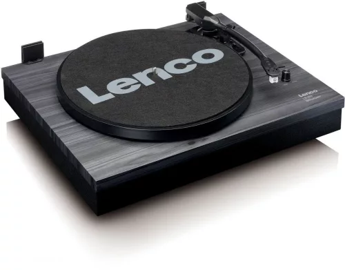 Lenco LS-300BK lemezjátszó hangfal szettel