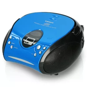 Lenco SCD-24 BLUE-BLACK cd-s rádiómagnó