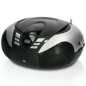 Lenco SCD-37 SILVER cd-s rádiómagnó, mp3 usb
