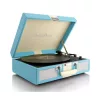 Lenco TT-33 BLUE retro lemezjátszó beépített hangszórókkal