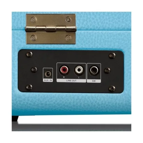 Lenco TT-33 BLUE retro lemezjátszó beépített hangszórókkal