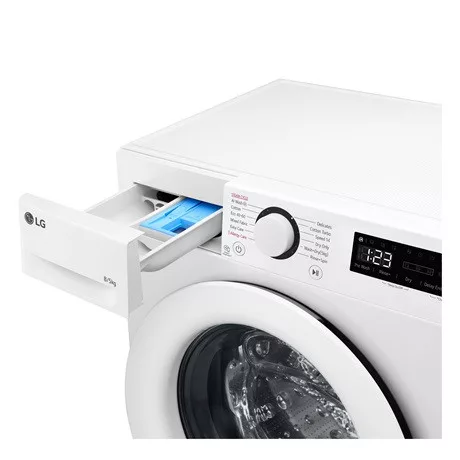 LG F2DR508SWW mosó-szárítógép keskeny gőzös