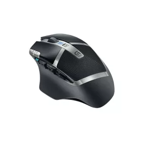   Logitech Egér - G602 (Vezeték nélküli, Optikai, USB, Programozható, 2500 DPI, fekete-szürke)