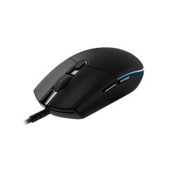   Logitech Egér - Pro Gaming (Vezetékes, Optikai, USB, 12000 DPI, fekete)