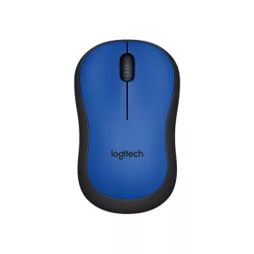   Logitech Egér - M220 (Vezeték nélküli, Optikai, 1000 DPI, SILENT, Kék)