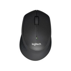   Logitech Egér - M330 SILENT PLUS (Vezeték nélküli, Optikai, USB, fekete)