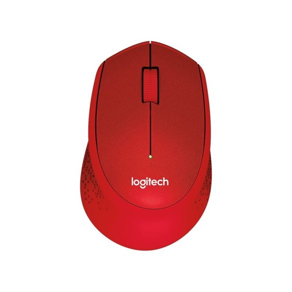 Logitech M330 Silent plus vezeték nélküli egér piros
