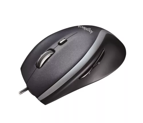 Logitech M500 Laser egér, hyperscroll, USB kék