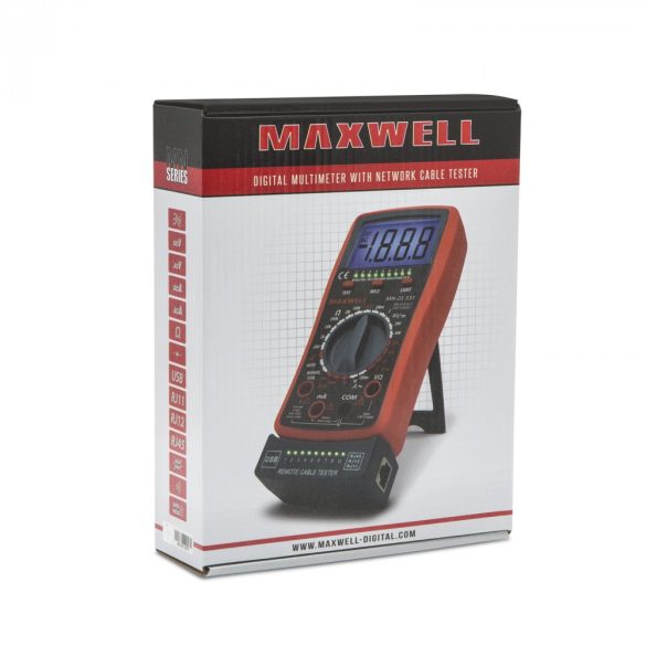 Maxwell Digitális multiméter (25331)