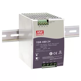 MEAN WELL TDR-480-24 24V 20A 480W tápegység