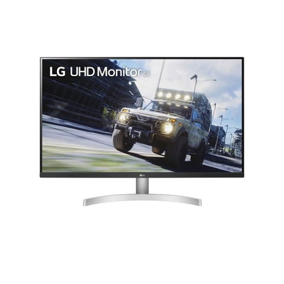 LG Monitor 32" - 32UN500-W (VA; 16:9; 4K 3840x2160; 4ms; 350cd; HDMIx2; DP; HDR10, FreeSync, Speaker)