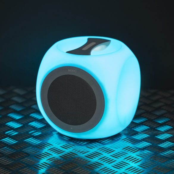 MNC Bluetoothos színváltós, hordozható hangszóró - szürke (37951GY)