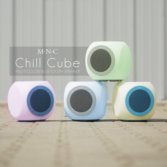 MNC Bluetoothos színváltós, hordozható hangszóró - szürke (37951GY)