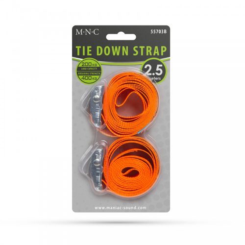 MNC dupla rögzítő spanifer 2.5m x 25mm, 200kg (55703B)