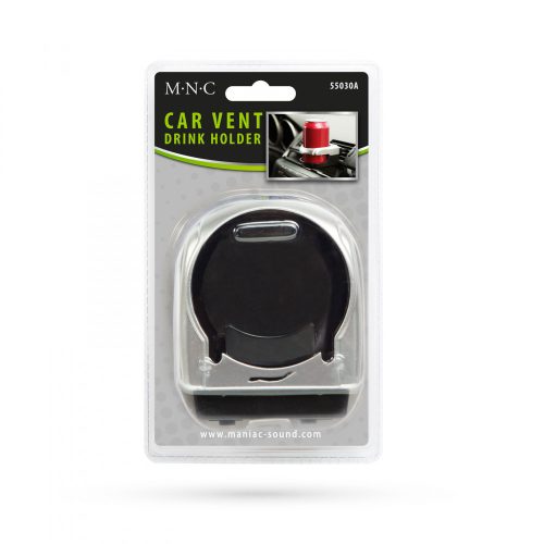 MNC szellőzőrácsra rögzíthető autós italtartó (55030A)