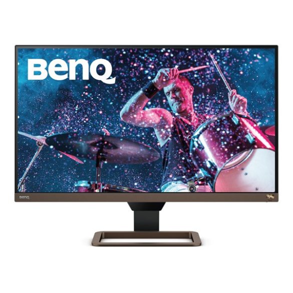 BenQ Monitor 27" - EW2780U (IPS, 16:9, 3840x2160, 5ms, 350cd/m2, 99% sRGB, 2xHDMI, DP, USB-C, Speaker, HDR, VESA)