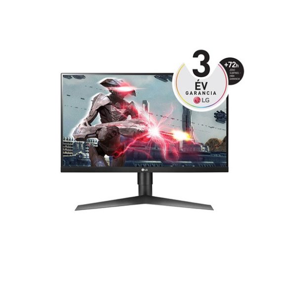 LG Monitor 27" Gamer - 27GL650F-B (IPS; 16:9; 1920x1080; 144 Hz; 1ms; 400cd; HDMIx2; DP; G-Sync; FreeSync; HDR10)