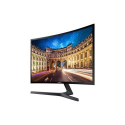   Samsung Monitor 23,5" - C24F396FHU (VA, 16:9, 1920x1080, 250cd/m2, 4ms, Mega DCR, HDMI, Dsub, fekete, ívelt)