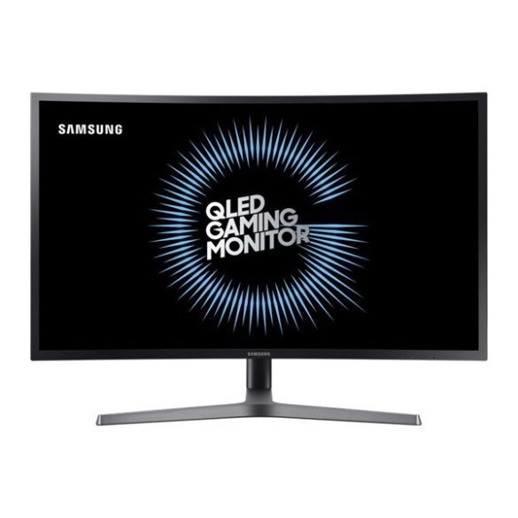 Samsung Monitor 27" - C27HG70QQU (VA Quantum Dot, 16:9, 2560x1440, 350cd/m2, 1ms, 2xHDMI, 144Hz, ívelt)