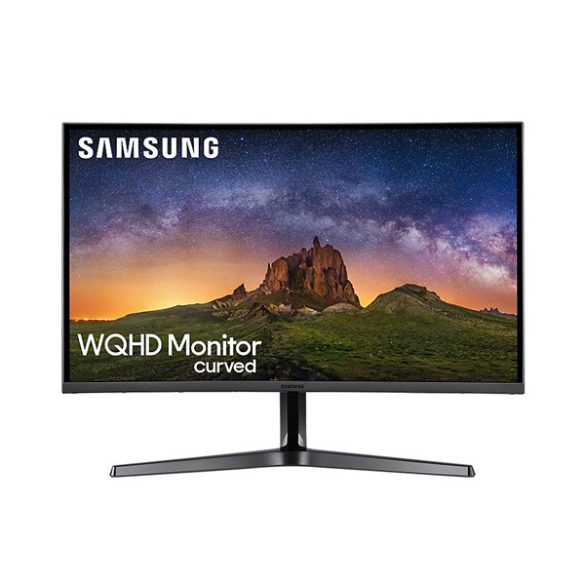 Samsung Monitor 27" - C27JG50QQU (VA, 16:9, 2560x1440, 250cd/m2, 4ms, 2xHDMI, DP, 144Hz, ívelt)