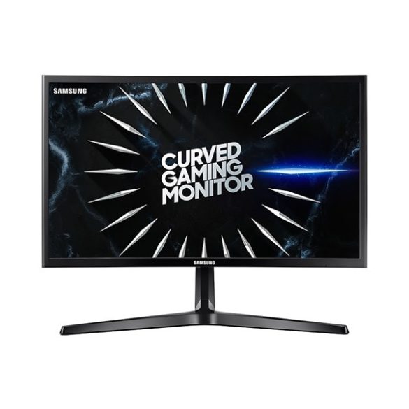 Samsung Monitor 23,5" - C24RG50FQU (VA, 16:9, 1920x1080, 250cd/m2, 4ms, 144Hz, HDMI, fekete, ívelt)