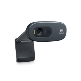   Logitech Webkamera - C270 (1280x720 képpont, 3 Megapixel, USB 2.0, univerzális csipesz, mikrofon)