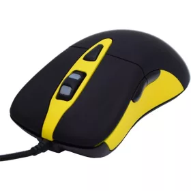   Marvo Egér - G901 (Avago 3050, 4000DPI, 1000Hz, 6 gomb, LED, harisnyázott kábel, fekete)