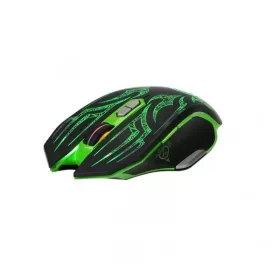   Marvo Egér - G920 GN (Avago 3050, 4000DPI, 1000Hz, 8 gomb, LED, harisnyázott kábel, zöld)