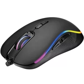   Marvo Egér - G940 (Pixart 3325, 10000DPI, 1000Hz, 9 gomb, LED, harisnyázott kábel, fekete)