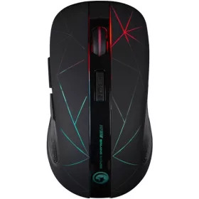   Marvo Egér Vezeték nélküli - M730W (Pixart 3320, 3500DPI, 1000Hz, 6 gomb, LED, fekete)