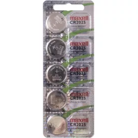 Maxell CR2025 3V lítium gombelem 5db/csomag