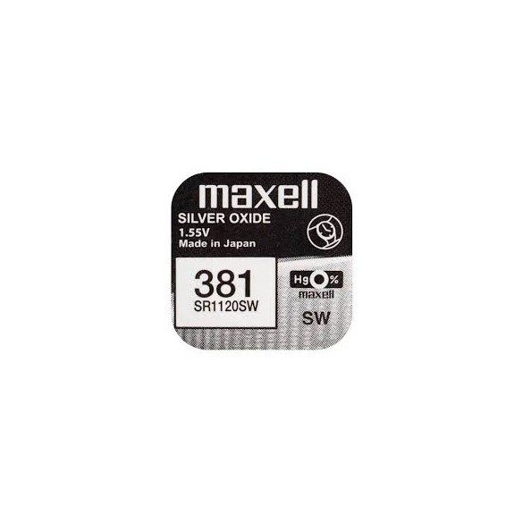 Maxell SR1120SW 1,55 V ezüst-oxid gombelem