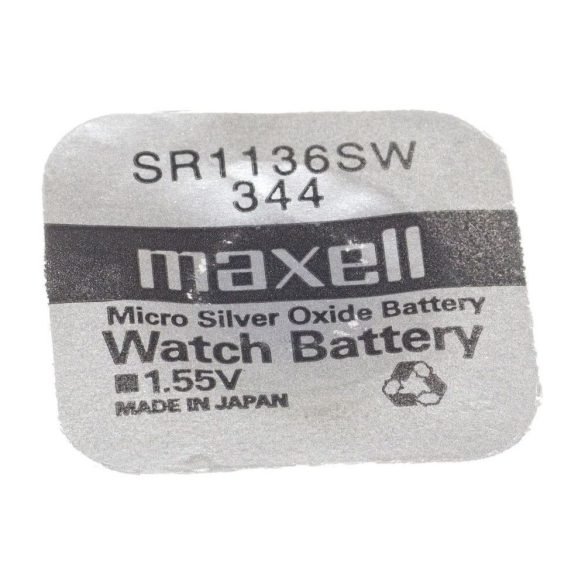 Maxell SR1136SW 1,55 V ezüst-oxid gombelem