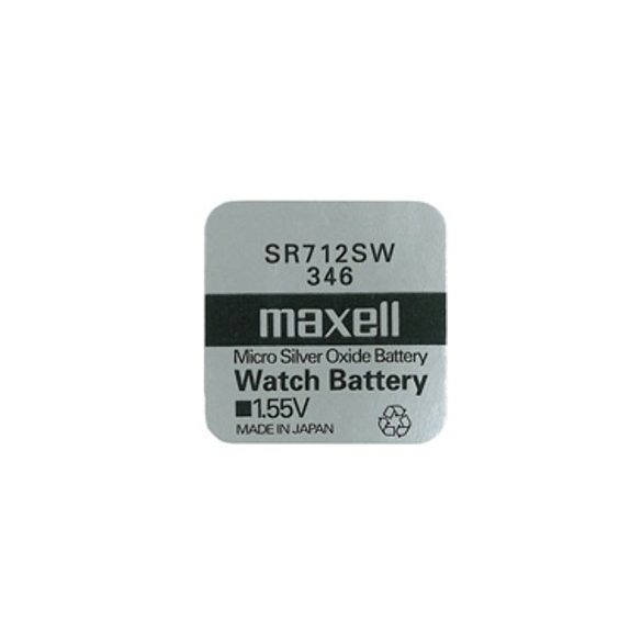 Maxell SR712SW 1,55 V ezüst-oxid gombelem
