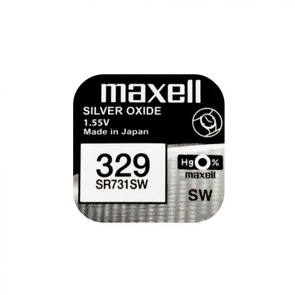 Maxell SR731SW 1,55 V ezüst-oxid gombelem
