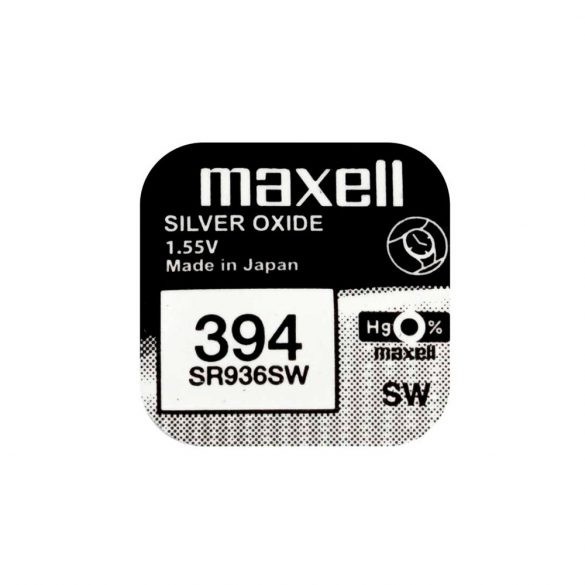 Maxell SR936SW 1,55 V ezüst-oxid gombelem