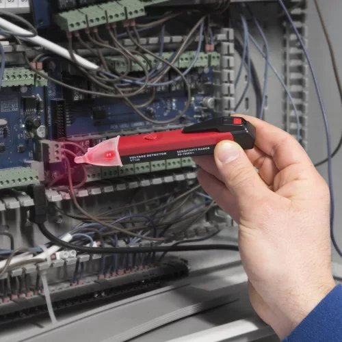 Maxwell érintés nélküli feszültség detektor LED lámpával (25818)