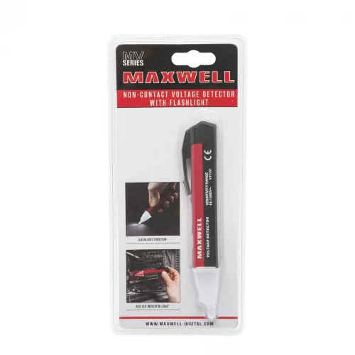 Maxwell érintés nélküli feszültség detektor LED lámpával (25818)
