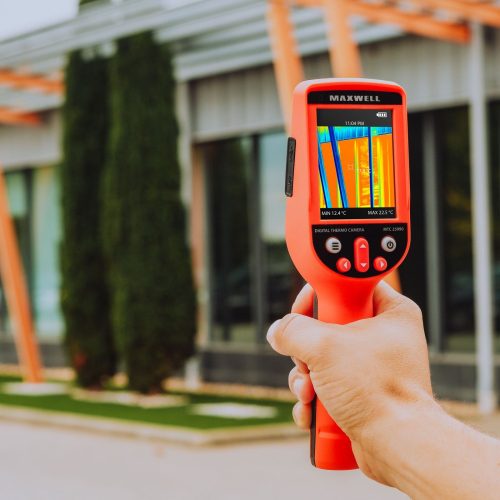 Maxwell Digitális hőkamera - Érintőkijelzővel, akkumulátorral és microSD kártya foglalattal (25990)