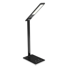   Media-Tech QI wireless telefontöltős asztali lámpa - fekete