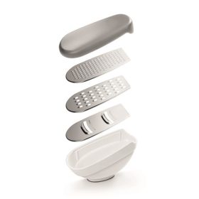 Metaltex MX199709 trio-box reszelő/szeletelő tárolóval