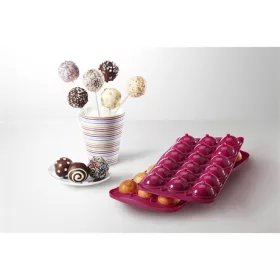   Metaltex MX222230 cake pops forma szilikon 18db süteményhez