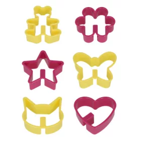 Metaltex MX259124 műanyag sütikiszúró szett, 6 db-os