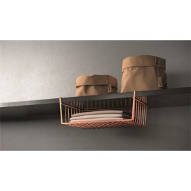   Metaltex MX363140 kanguro-40 copper polcra akasztható tároló kosár